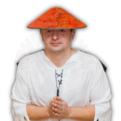 Шляпа Китайская с косичкой
