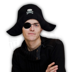 Шляпа Пирата с повязкой на глаз